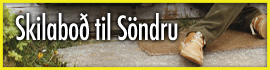 Skilaboð til söndru
